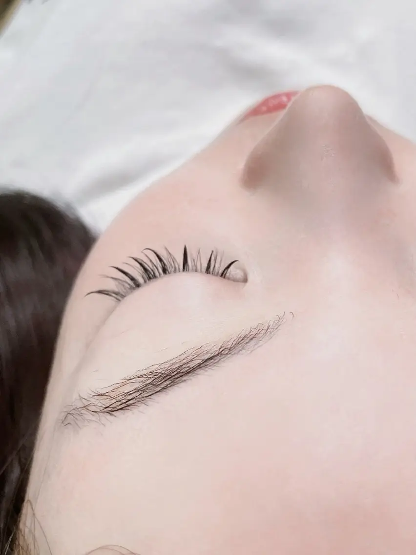 【OPEN限定🖤当日OK!オフ込み】LED natural lash!シングルマツエク80本の写真