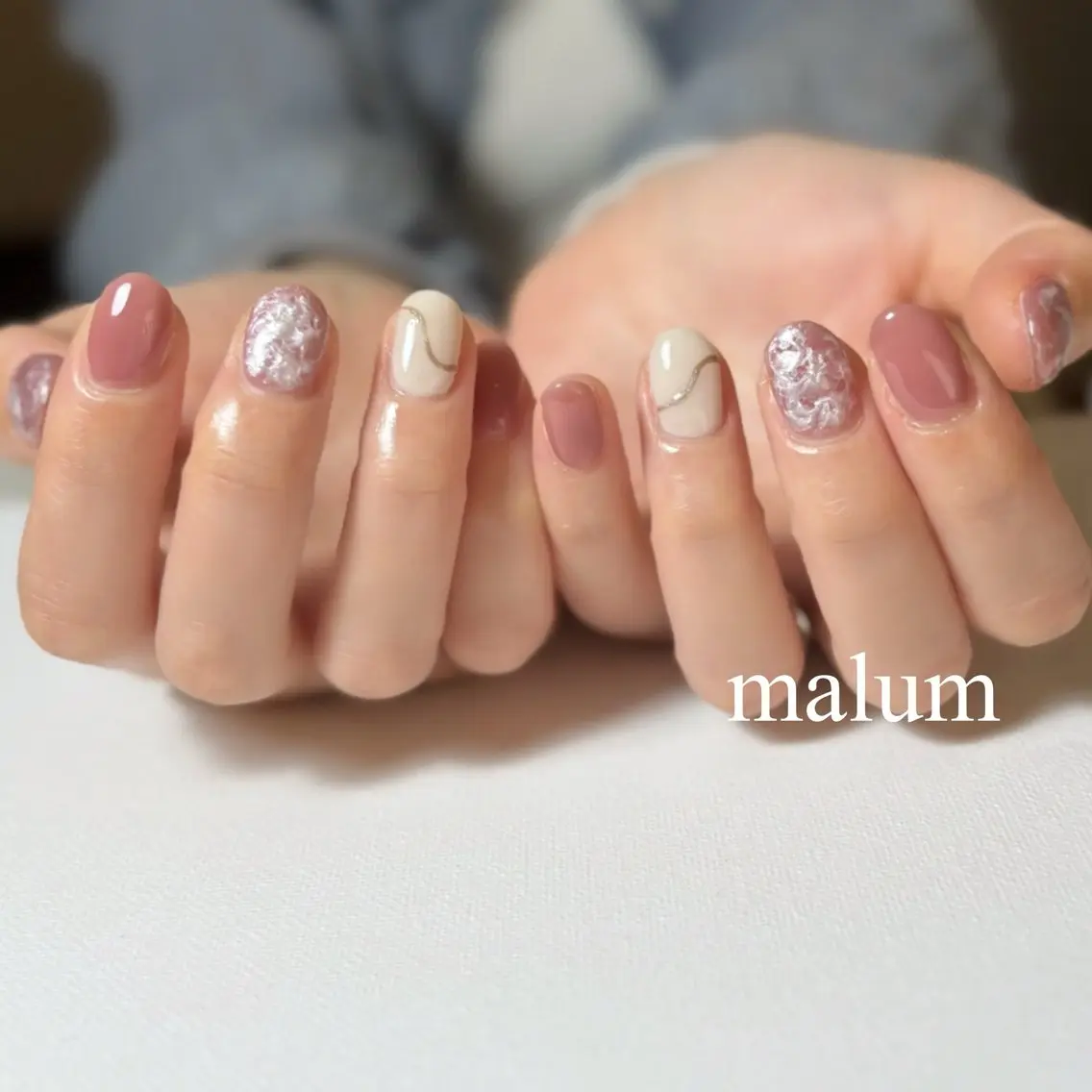 ネイル ハンドネイル malum nailのネイルデザイン