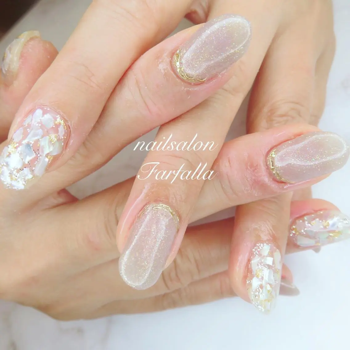 ネイル Farfalla Kieのネイルデザイン