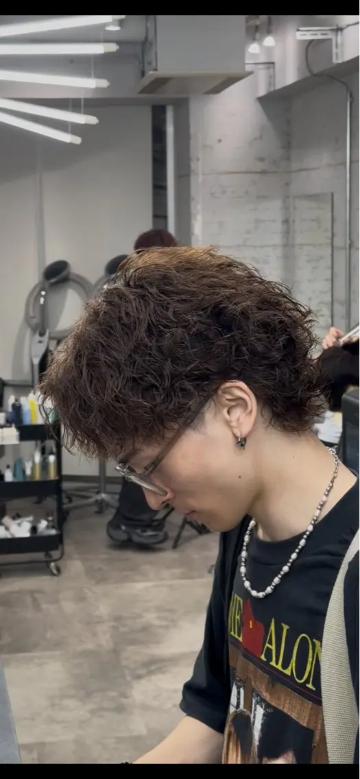 ショート パーマ メンズ 👑未来の神童👑 しょーたのヘアスタイル