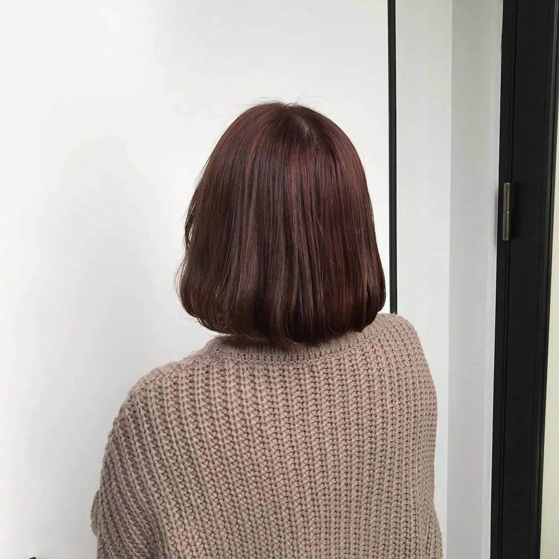ショート カラー ブラウンカラー ハイライトカラー ピンクカラー ピンクブラウン ハイライト Unami MIHA☘️*゜のヘアスタイル