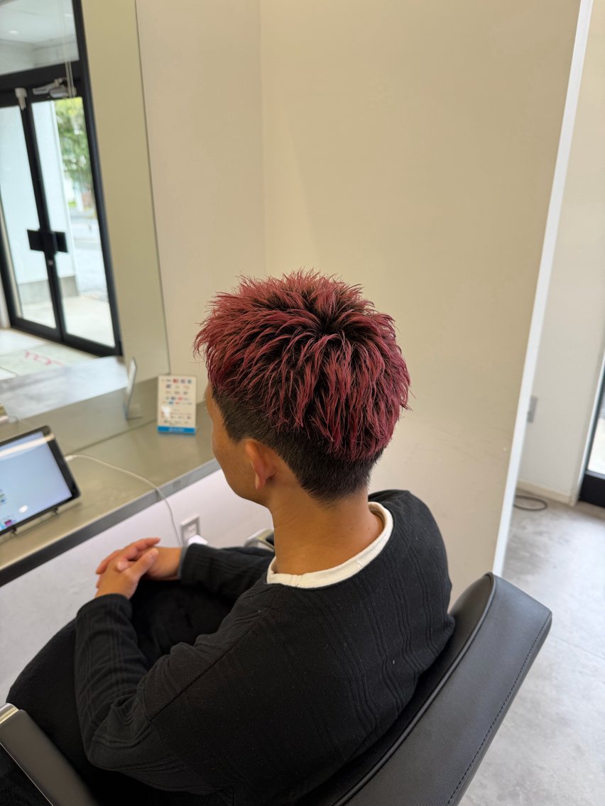 ショート メンズ 【メッシュ×パーマ】 ❤️🔥Koukiのヘアスタイル