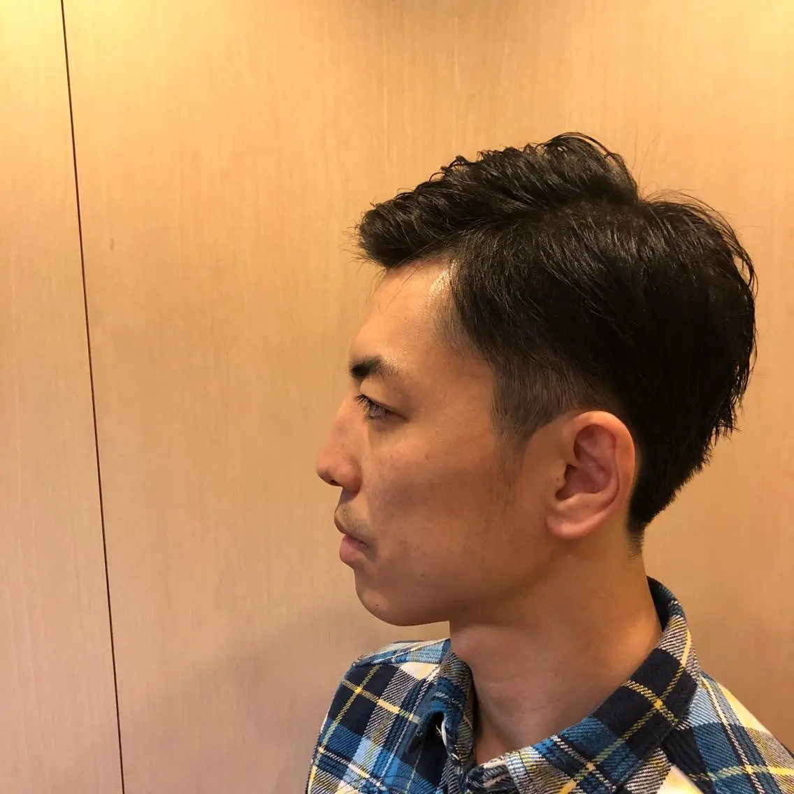 ショート パーマ メンズ 木村 りきのヘアスタイル