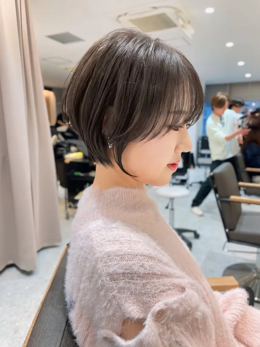 ショート カラー Aster 店長 れおんのヘアスタイル
