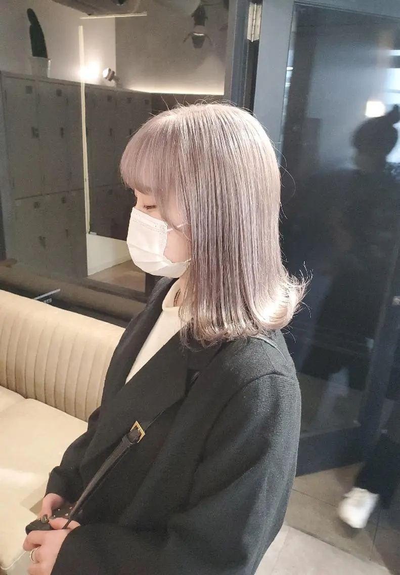 💅カット＋イルミナカラー＋極上ケアハホニコトリートメント👑✨の写真