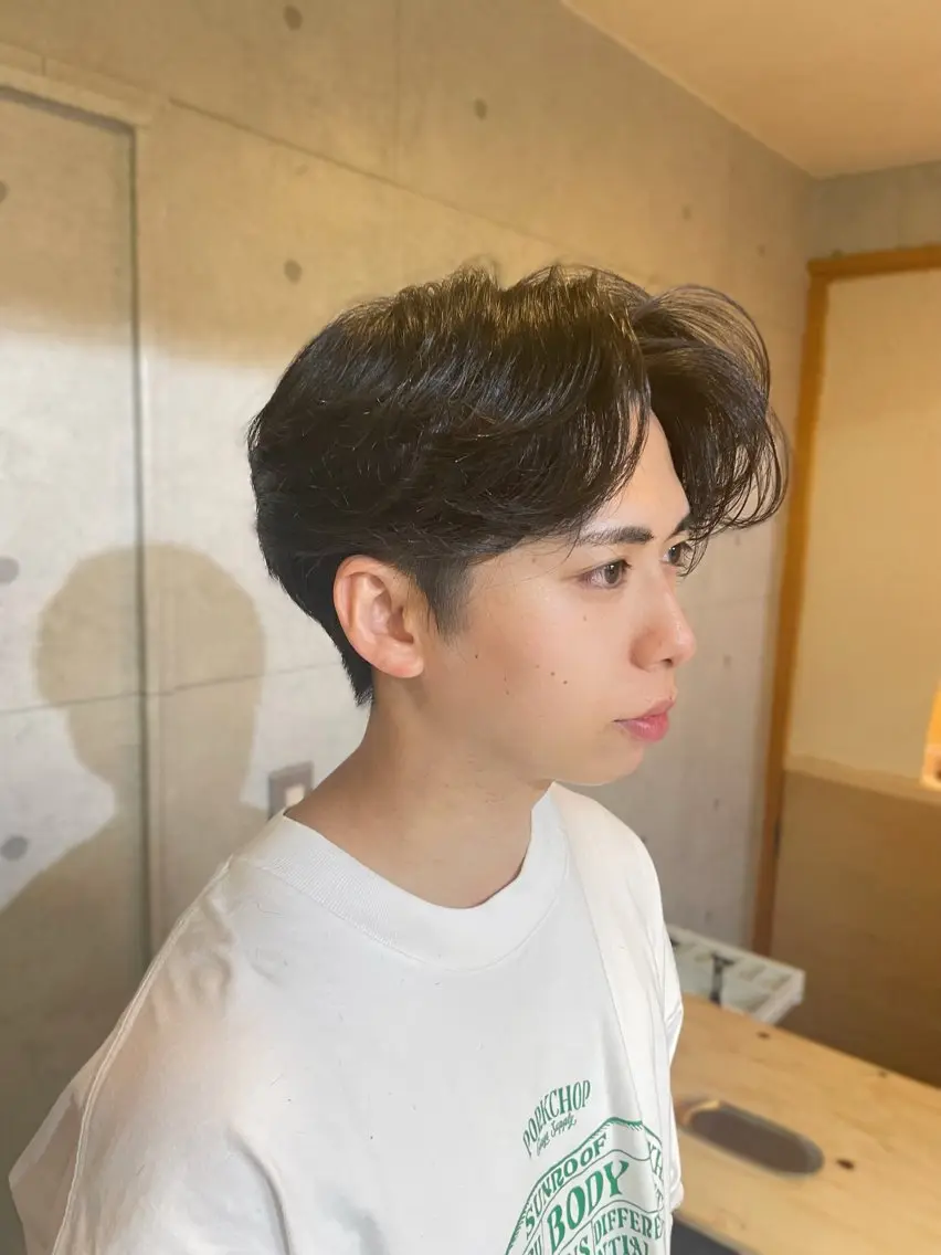 金・土専用🗓️メンズカット💇(※時間指定あり)「style/マッシュorセンターパート」の写真
