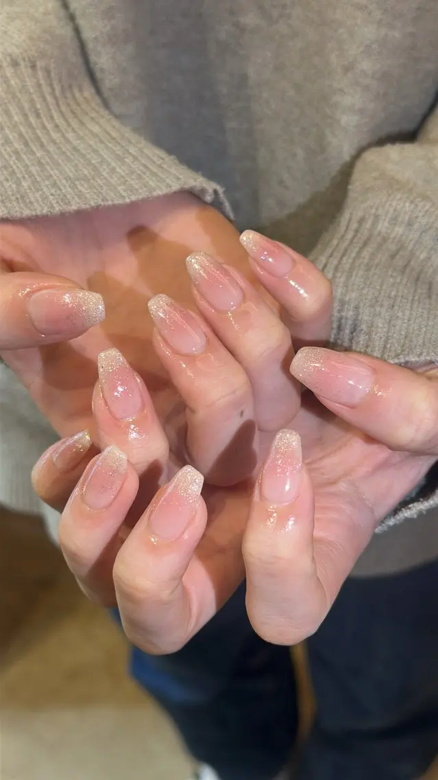 ネイル チークネイル ハンドネイル ひらい さなのネイルデザイン