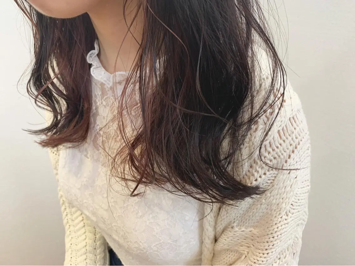 透け感カラー+ヘアエステ1Stepの写真