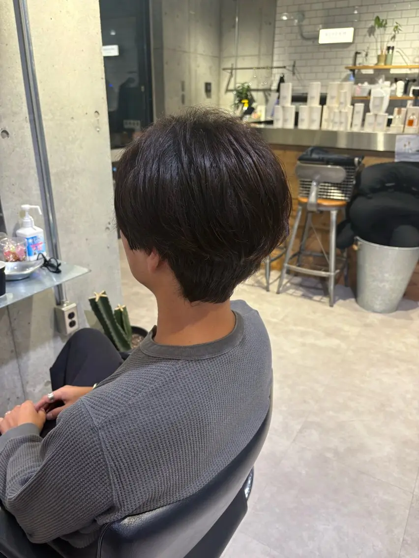 メンズ カット 韓国ヘアー🇰🇷 MIWAのヘアスタイル