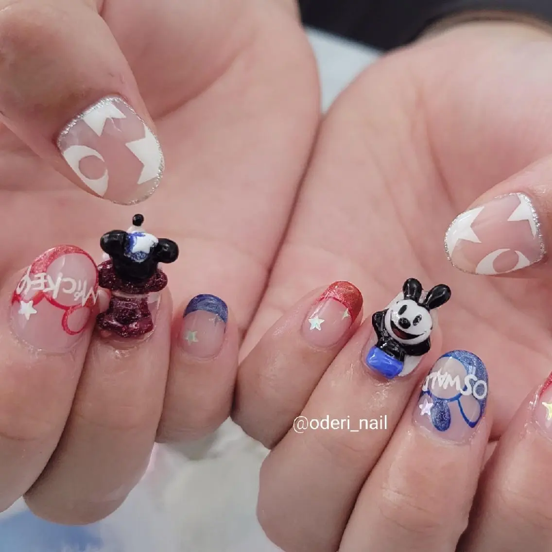 ネイル アートネイル ジェルネイル おで@ oderi_nailのネイルデザイン