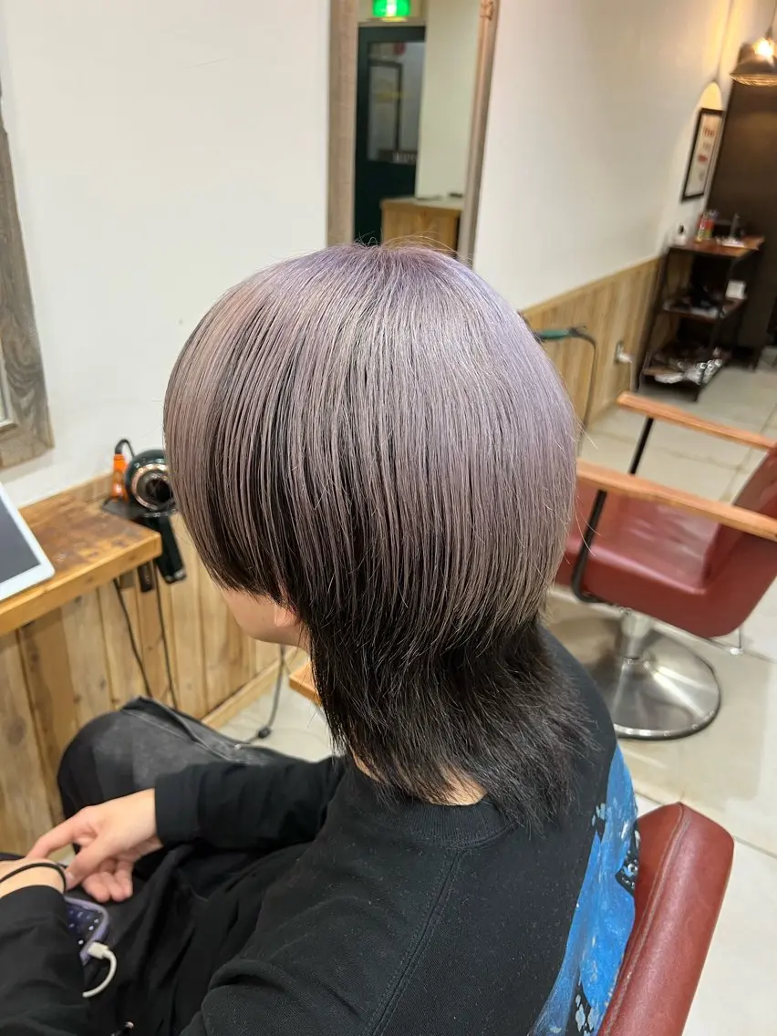 カラー 🌈ダブルカラー🌈 💚みやのしんじ💚のヘアスタイル