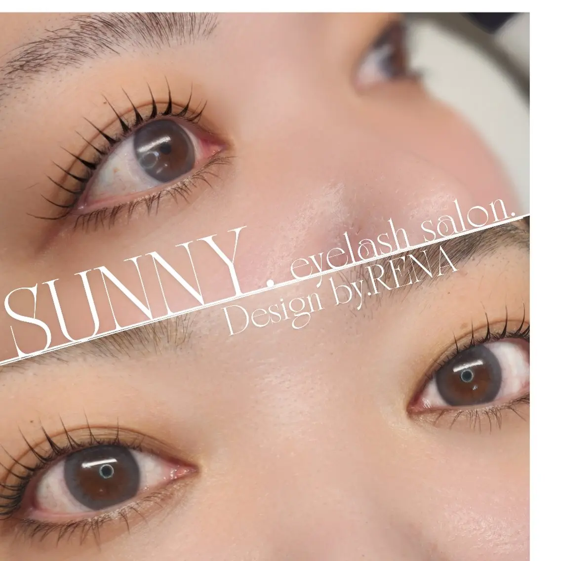 マツエク・マツパ マツパ SUNNY.☀ RENAのマツエク・マツパデザイン