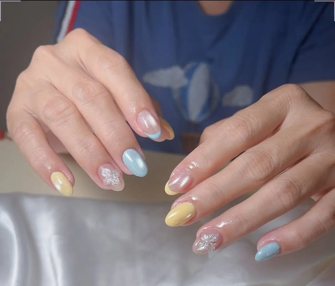 ネイル ジェルネイル マグネットネイル YUKI NAILのネイルデザイン