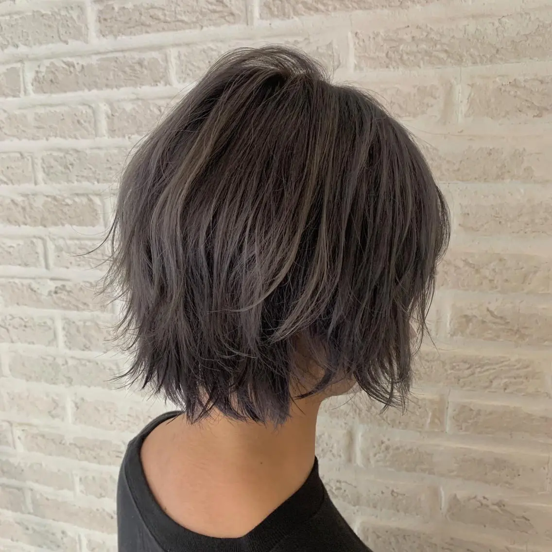 ショート カラー ✄折橋 彩花🐶🍑のヘアスタイル