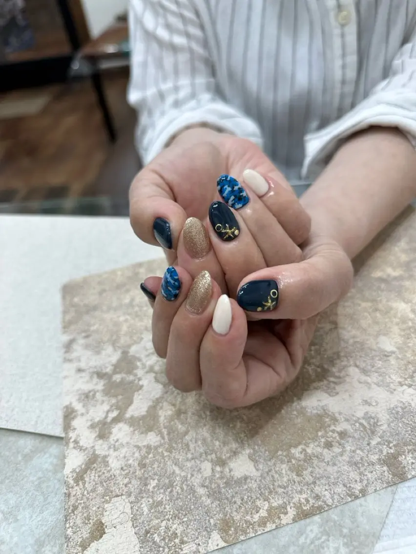 ネイル ハンドネイル フットネイル nailsalon ∞ ﾐｶﾅﾙ ∞のネイルデザイン