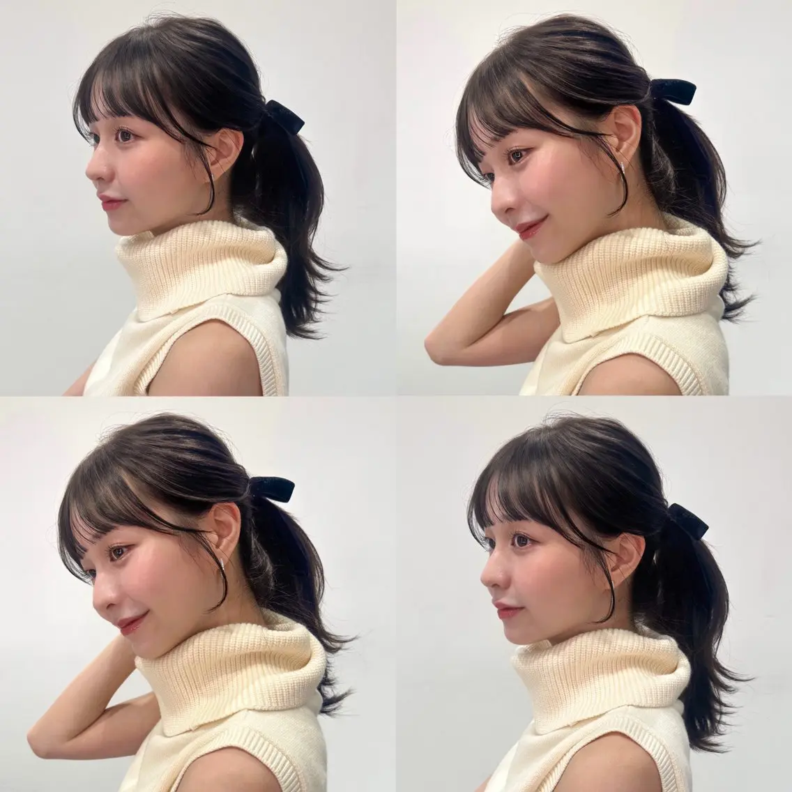 セミロング カット kanako🌼 横浜/前髪カットのヘアスタイル