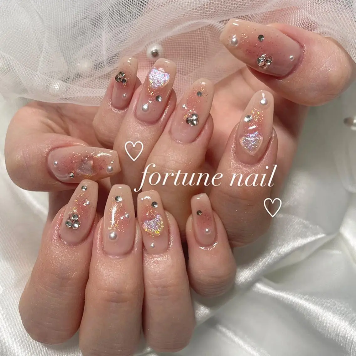 ネイル チークネイル ハンドネイル ☆saori ☆のネイルデザイン