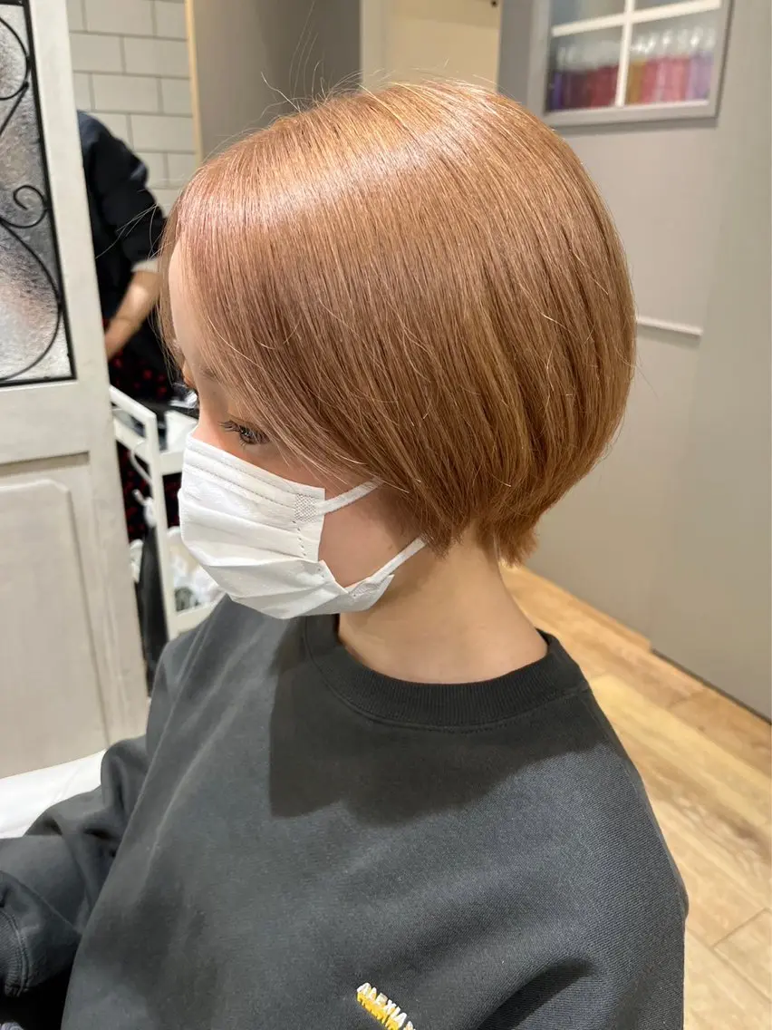 ショート カット ヘアカラー トリートメント 🫧垢抜けヘア🫧 SHIORIのヘアスタイル