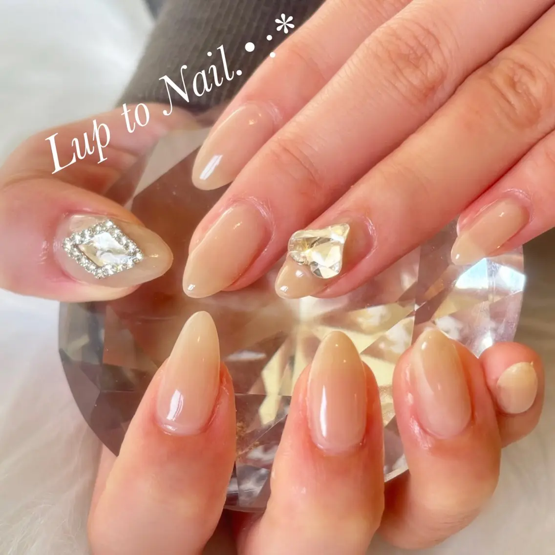 ネイル 春ネイル Lupto nail 【Jr.リカ】のネイルデザイン