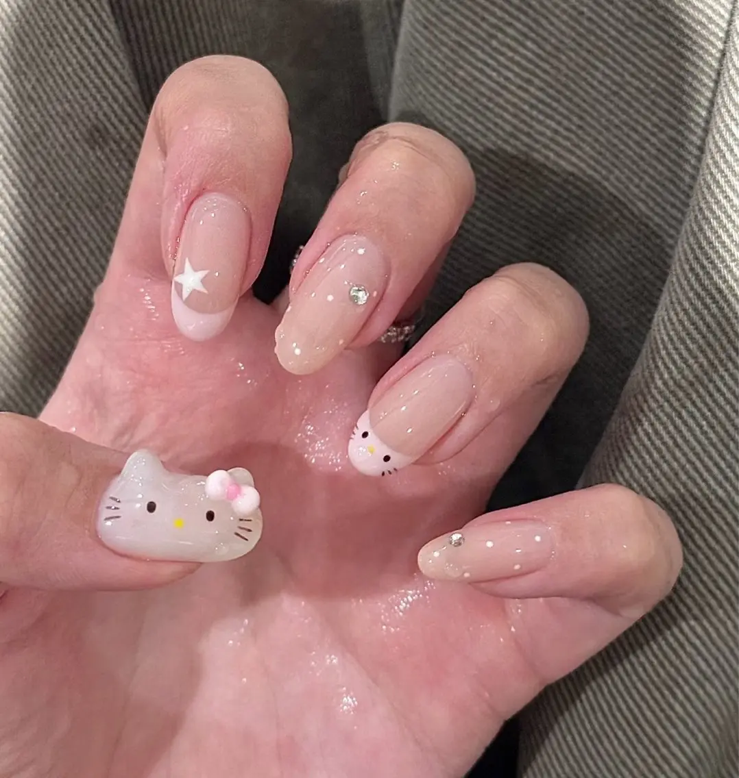 ネイル ハンドネイル WO MIAO💎のネイルデザイン