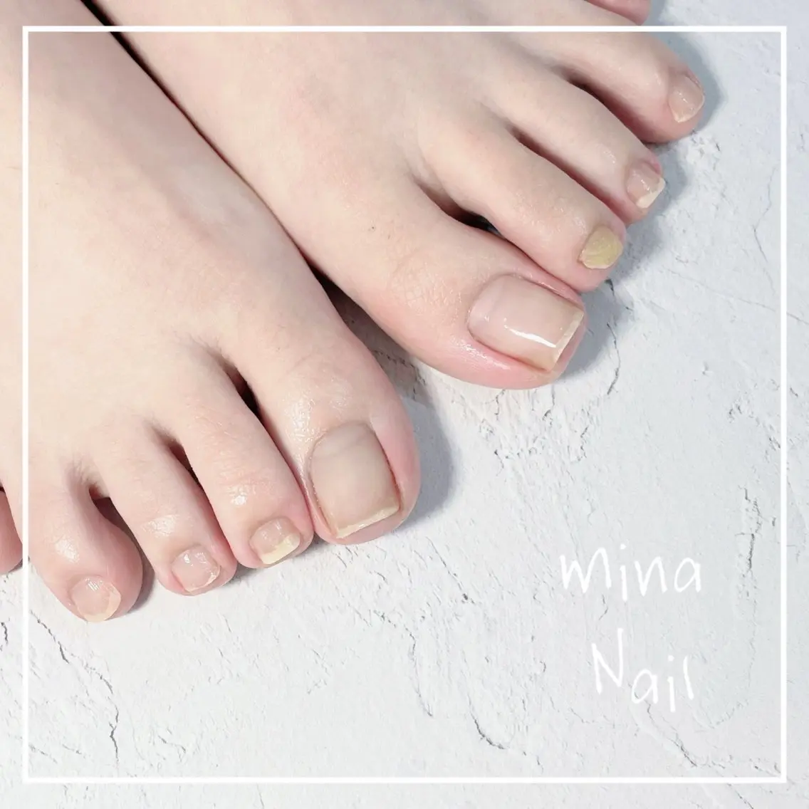 ネイル フットネイル mina Nailのネイルデザイン