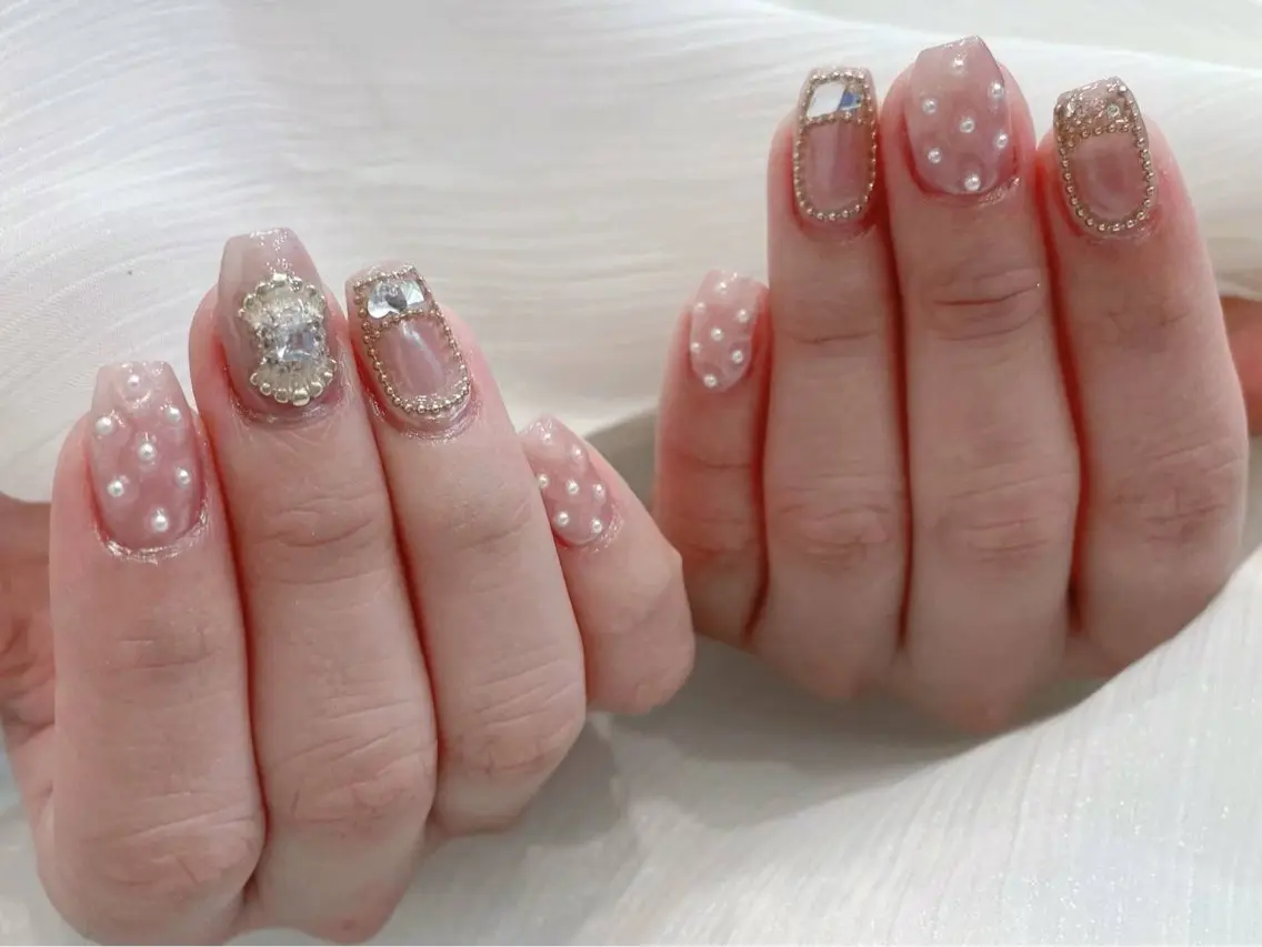 ネイル アートネイル フラワーネイル フットネイル フレンチネイル ジェルネイル Babarla nailのネイルデザイン