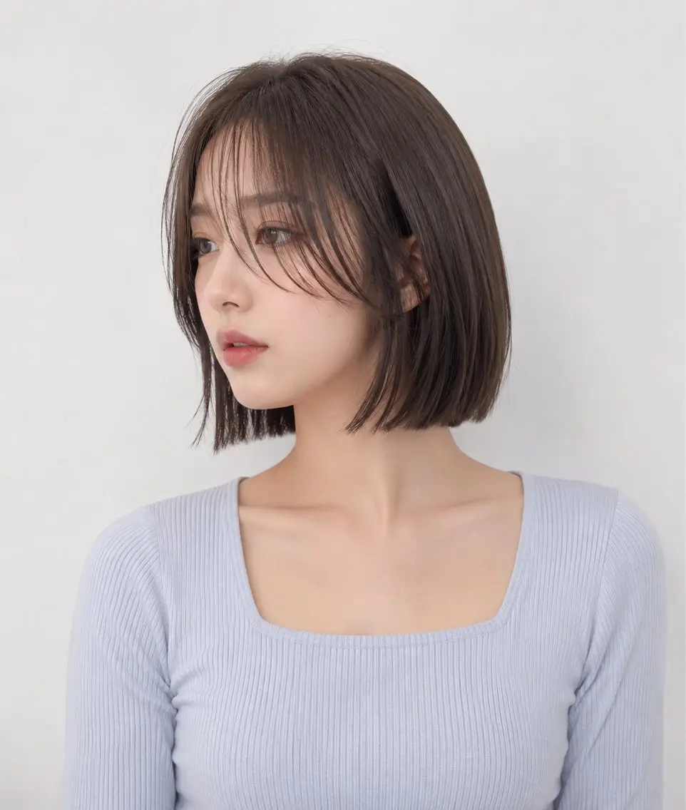 ショート カット トリートメント モテ🤍トレンドヘア /新宿/ワカナのヘアスタイル