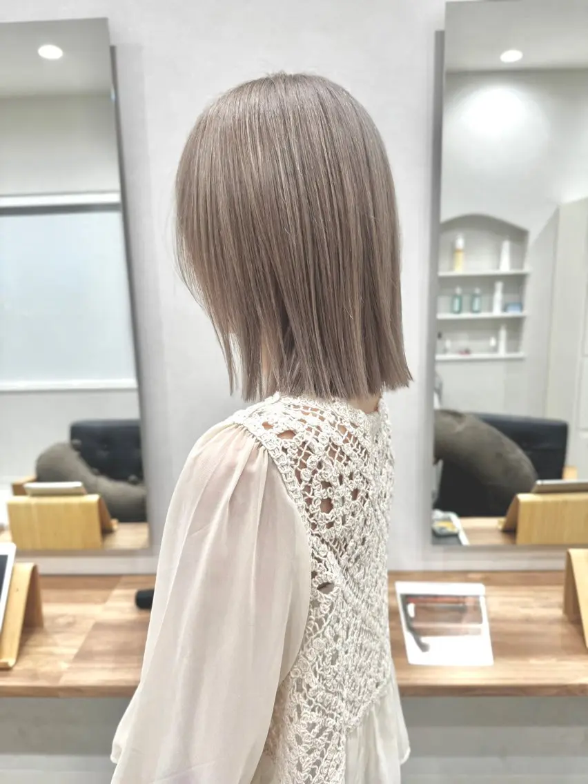 カラー 祖慶 歩のヘアスタイル