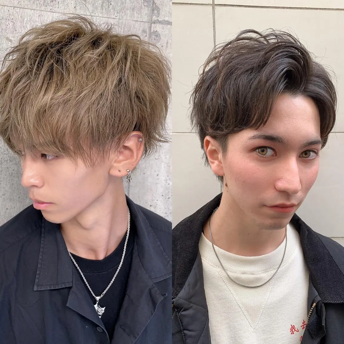 ショート メンズ アップバング センターパート マッシュ 【代表】 高瀬慎也/縮毛矯正のヘアスタイル