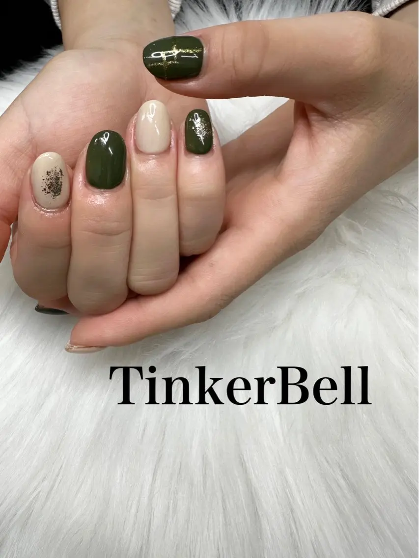 ネイル ハンドネイル Tinker Bellのネイルデザイン