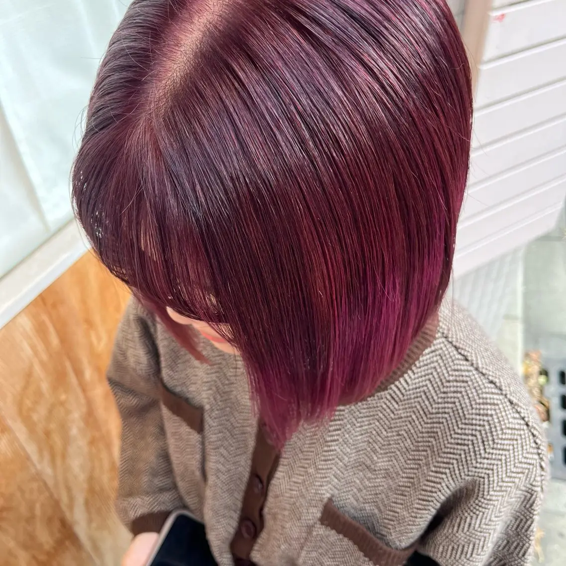 カラー 透明感カラー⭐︎ コナツのヘアスタイル