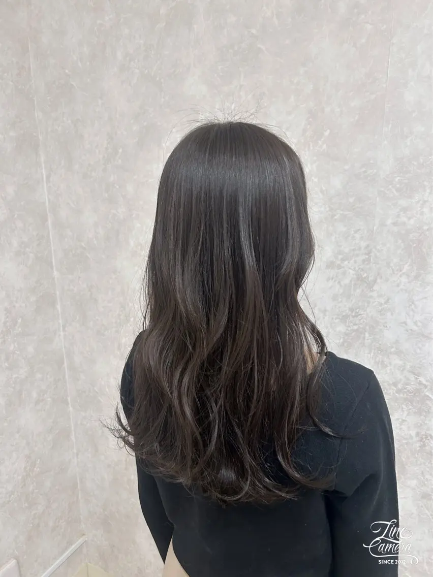 セミロング カラー ヘアカラー トリートメント ヘアセット 💙まこと💙艶 カラー(Rico)のヘアスタイル