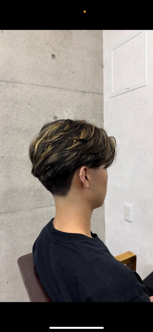 ショート パーマ メンズ カット パーマ トリートメント Raimu /パーマ/横浜のヘアスタイル