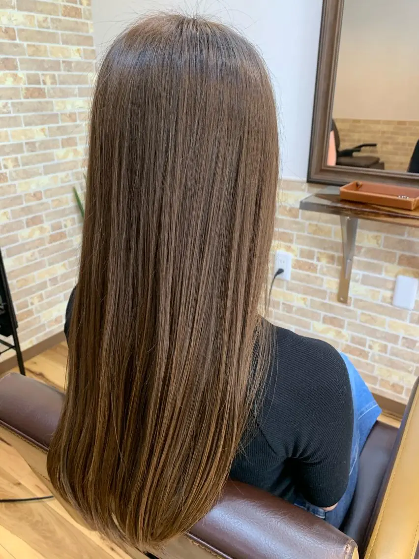 【☆minimo限定☆】㊙️髪質改善㊙️＋✨艶髪ファッションカラー✨＋✂️メンテナンスカット✂️の写真