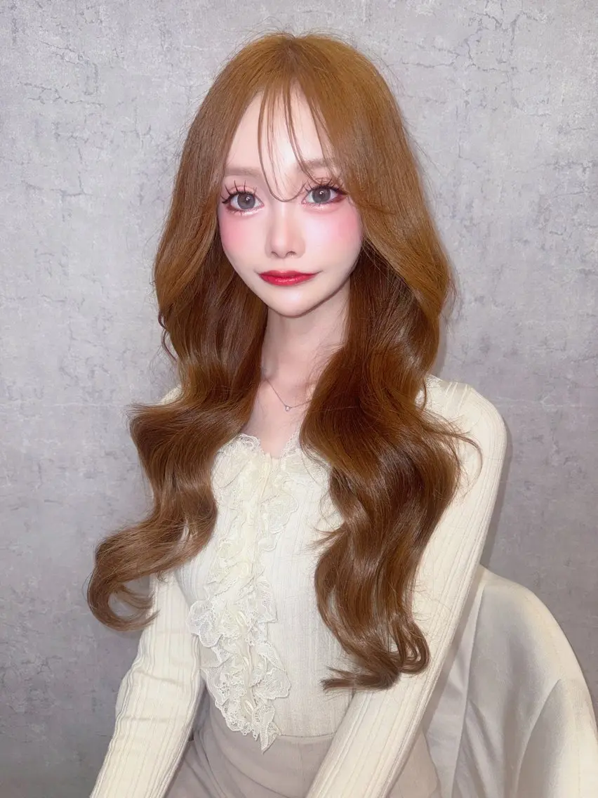 ロング シールエクステ エクステ エクステサロン GRIZZのヘアスタイル
