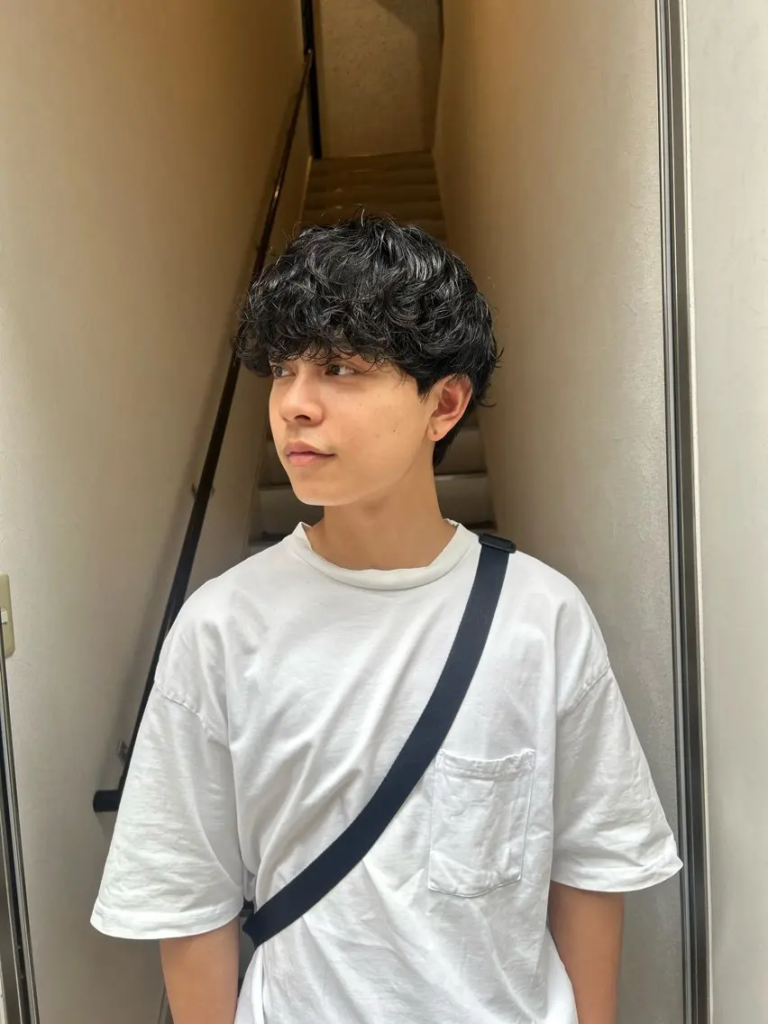 メンズ 小木曽 新大のヘアスタイル