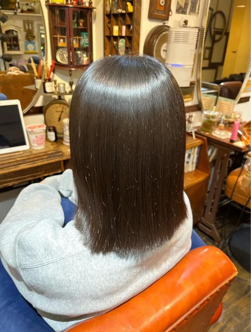 セミロング モデル募集中⭐️佐藤 風斗のヘアスタイル