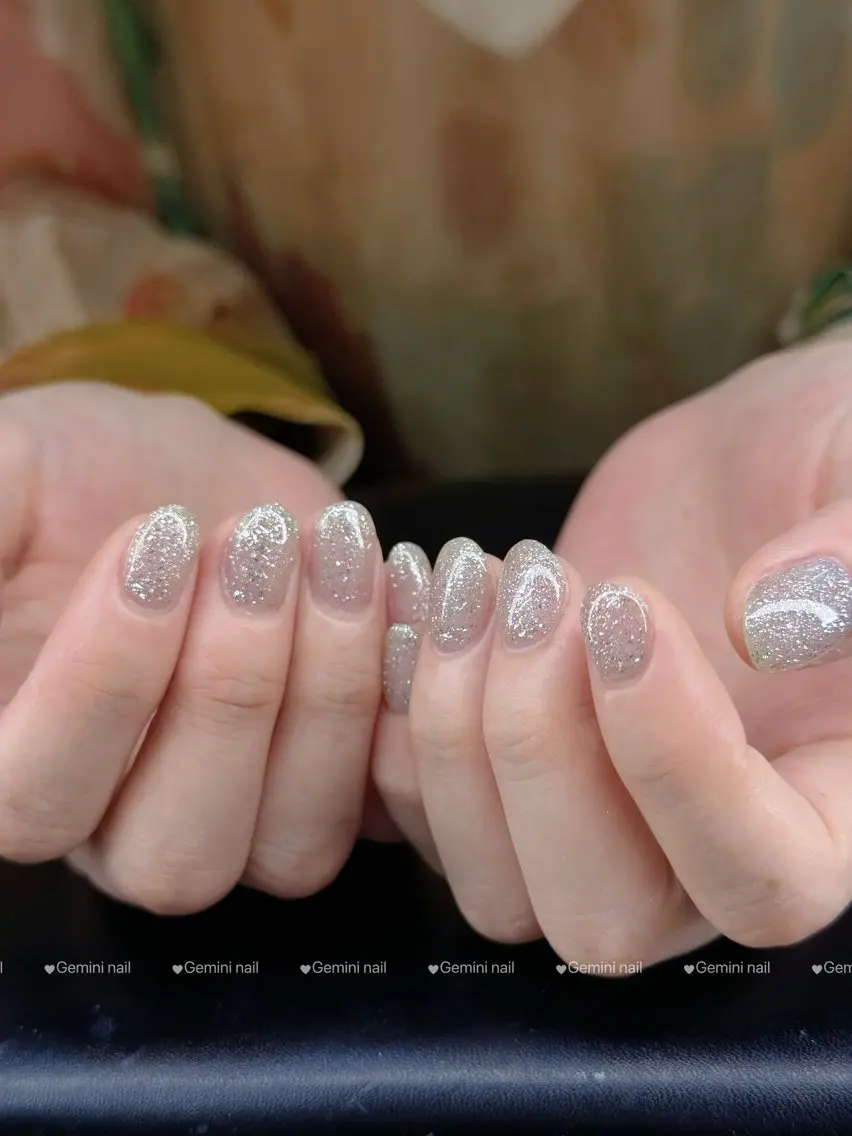 ネイル フラッシュネイル ワンカラーネイル Gemini nail.Yukiのネイルデザイン