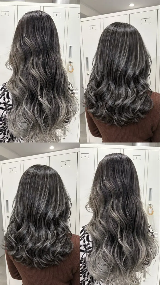 ロング ハイライト レイヤーカット 🎀HIKARI🎀 ハイトーン➕レイヤーのヘアスタイル