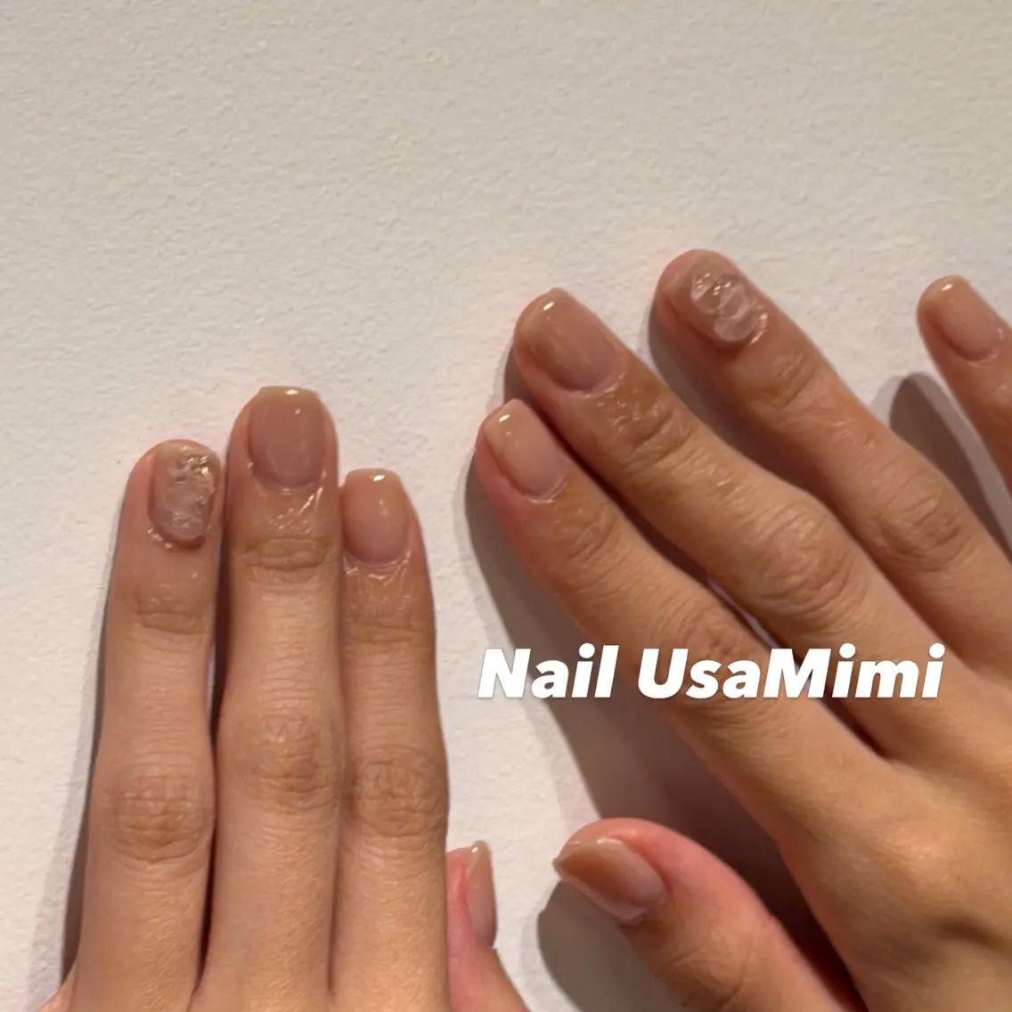 ネイル フットネイル ジェルネイル マグネットネイル 持ち込み ワンカラーネイル ハンドネイル 本町ネイルNail UsaMimiのネイルデザイン