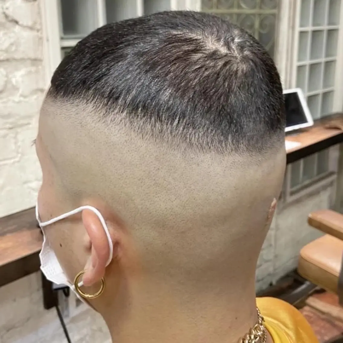 ショート メンズ カット メンズ/フェード/ バーバー/盛山大地のヘアスタイル