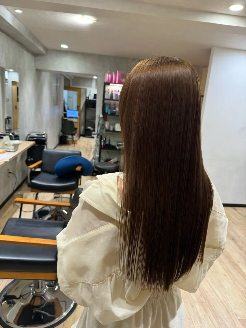 ロング カラー カット ヘアカラー トリートメント トレンド透明感カラー ☘️大貫 昂涼🐹のヘアスタイル