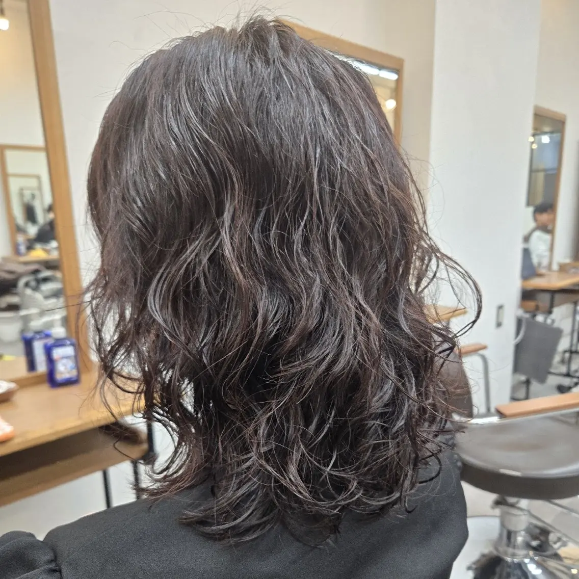 ✂カット+水パーマ🫧+トリートメント✨の写真