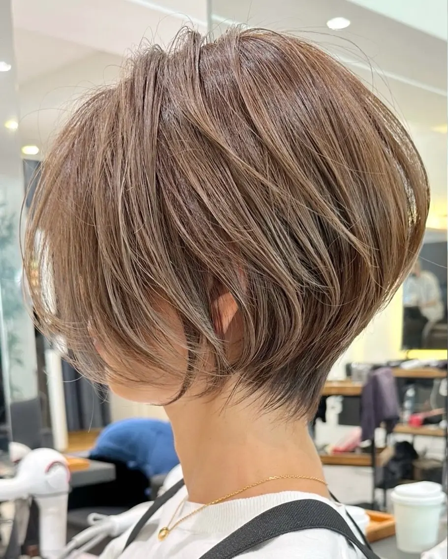 ショート 【銀座】ショート特化 /絶壁解消/滝本愛斗のヘアスタイル