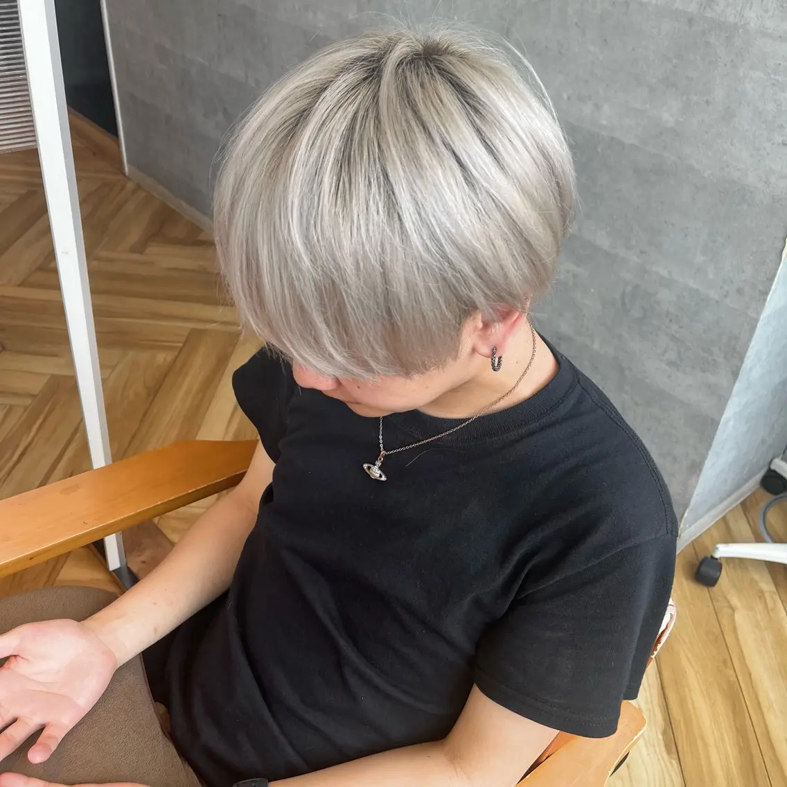 メンズ マッシュ 小林 萌生のヘアスタイル
