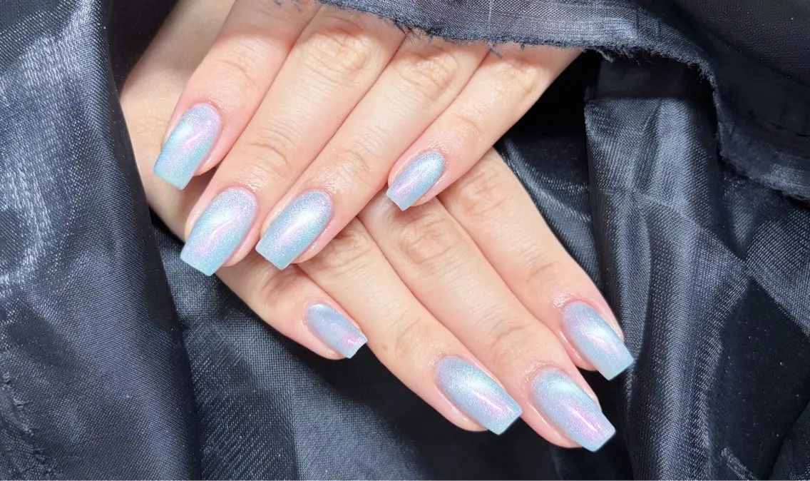 ネイル アートネイル ジェルネイル マグネットネイル Lu nailsalonのネイルデザイン