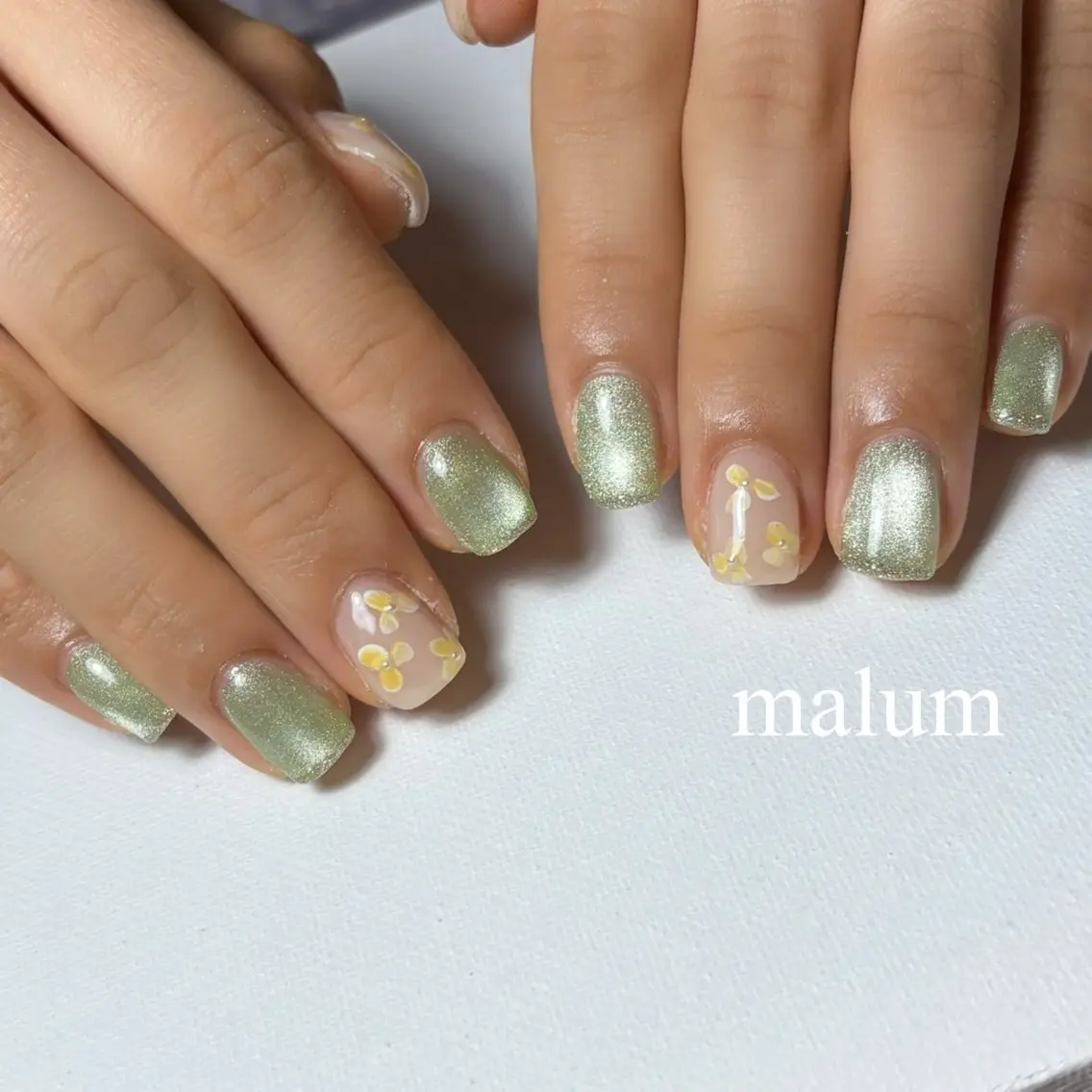 ネイル ハンドネイル malum nailのネイルデザイン