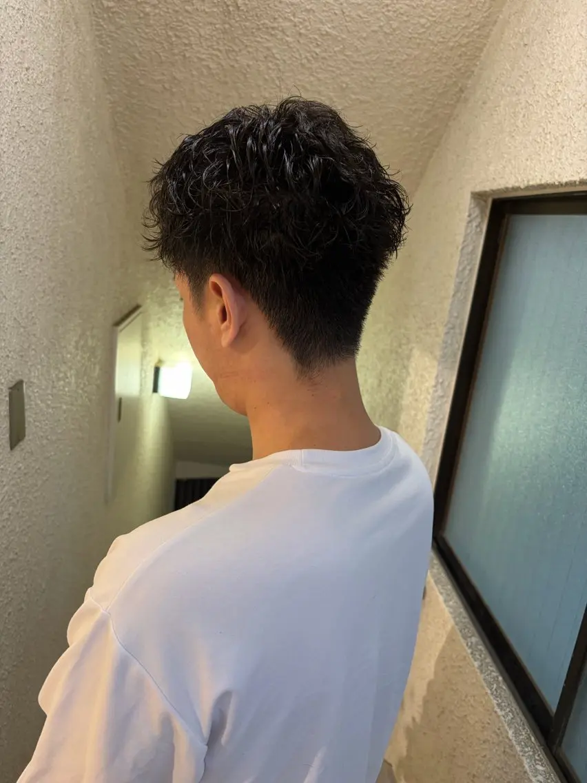 メンズ カット パーマ カットパーマ/ メンズ/ココミ🧚のヘアスタイル