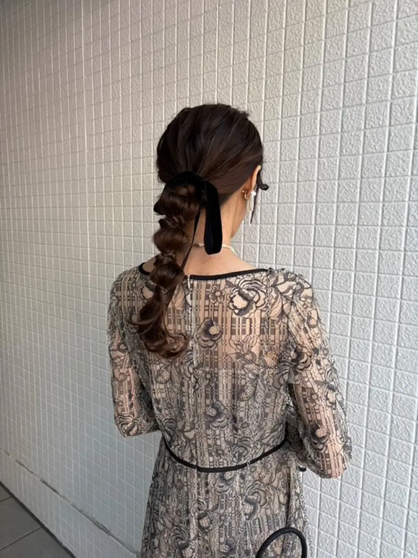 🎀【イベント前に】🎀ヘアセット✨の写真