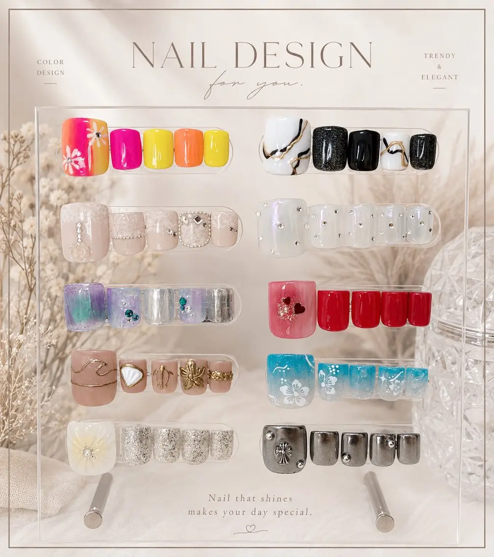 ネイル フットネイル GAL_NAIL Miraiのネイルデザイン